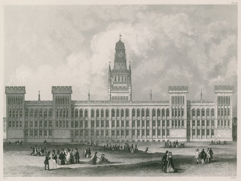 The New Record Office, Rolls Buildings af English School