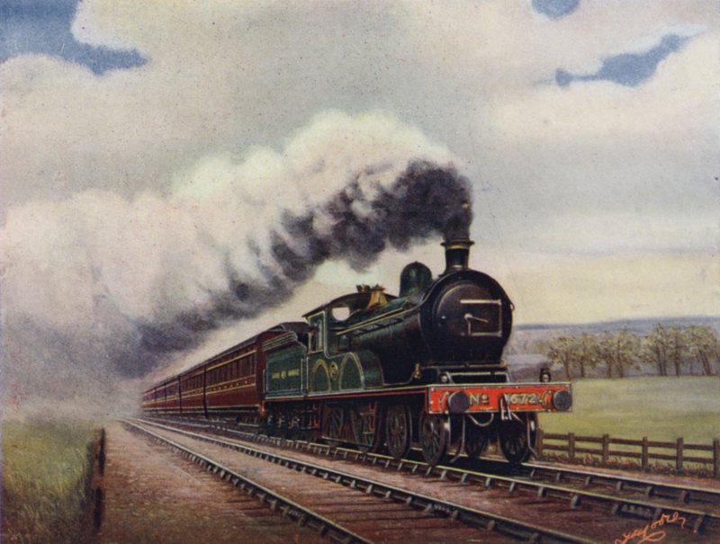 Newcastle og Sheffield Express mellem Darlington og York, den hurtigste faste bestilte rute ? af English School