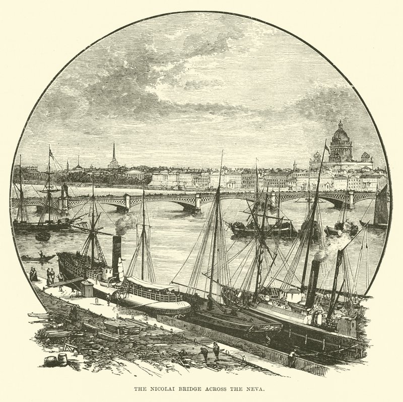 Nicolaibroen over Neva af English School