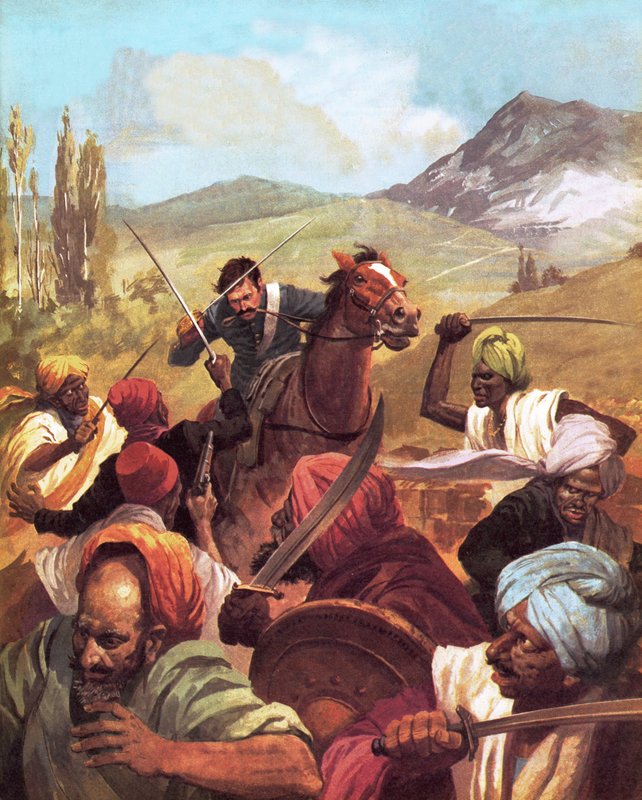 The North West Frontier: The Lone Horseman af English School