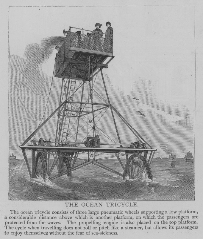 The Ocean Tricycle (gravering) af English School