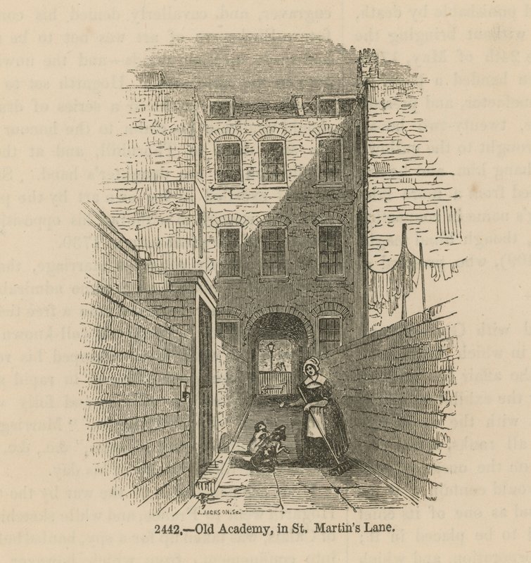 The Old Academy i St Martins Lane af English School