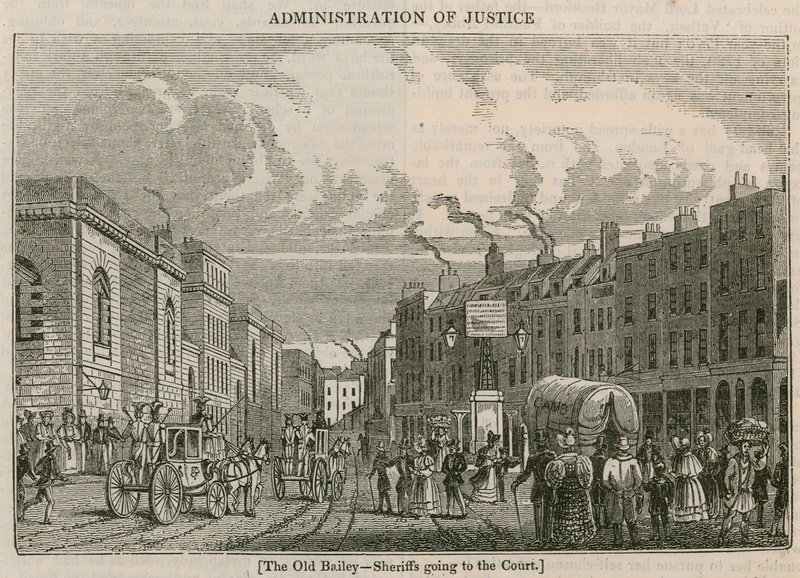 The Old Bailey - Sheriffer går til retten af English School