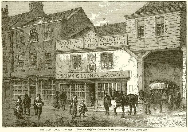The Old Cock Tavern af English School
