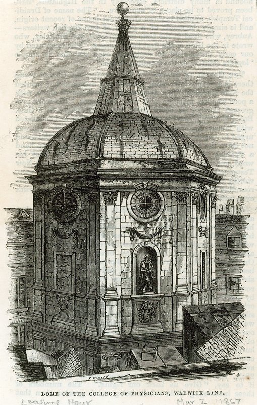 The Old College of Physicians i Warwick Lane af English School