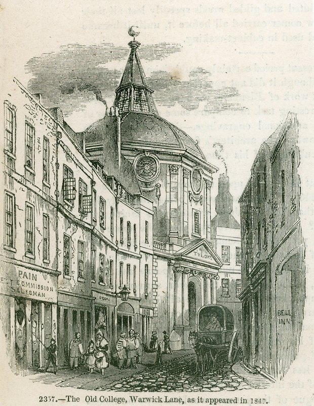 The Old College of Physicians i Warwick Lane af English School