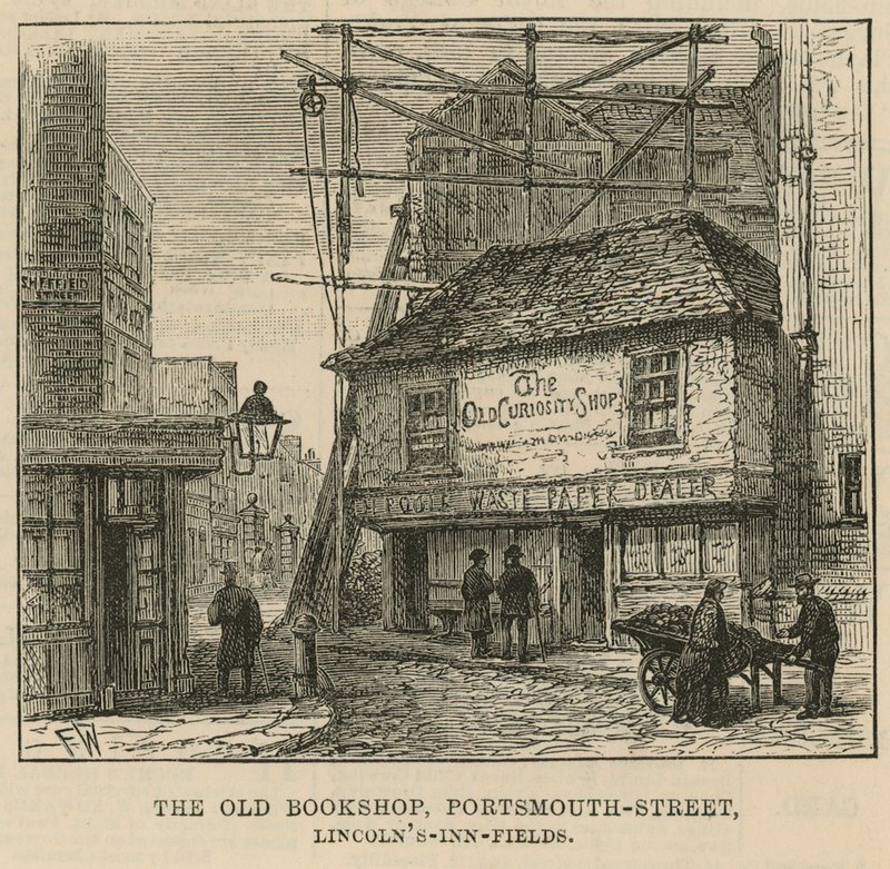 The Old Curiosity Shop, Portsmouth Street, Lincolns Inn Fields af English School