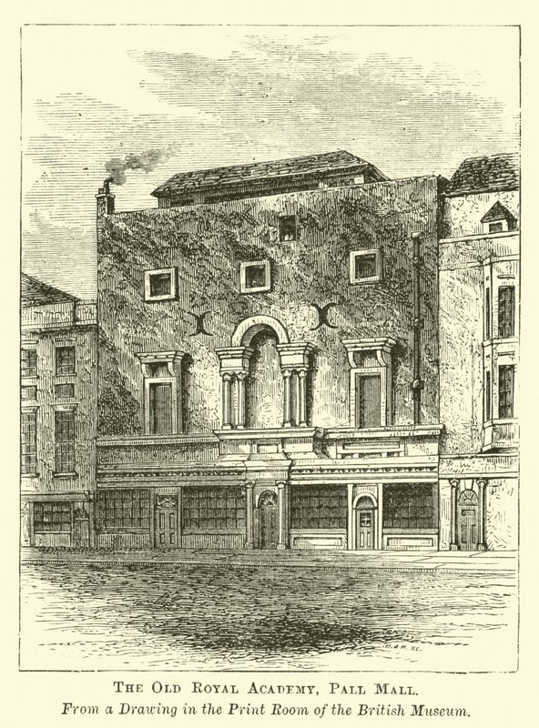 The Old Royal Academy, Pall Mall af English School