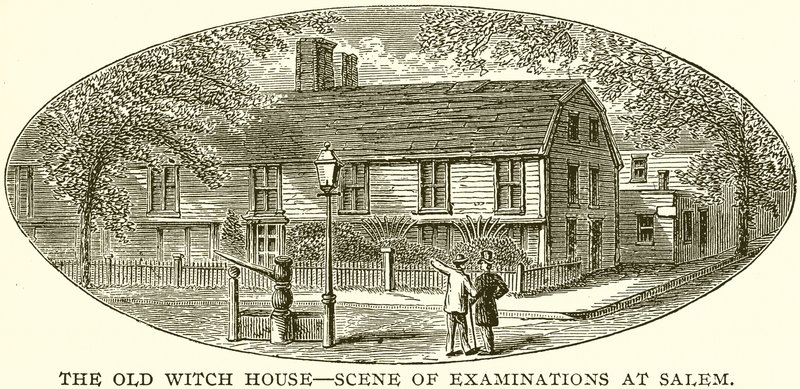 The Old Witch House - Scene for undersøgelser i Salem af English School