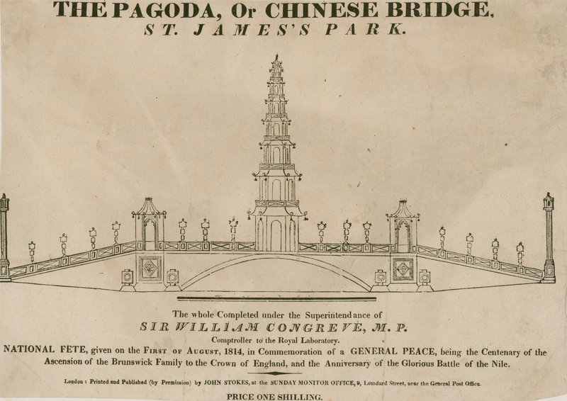 Pagoden eller Chinese Bridge, St James
