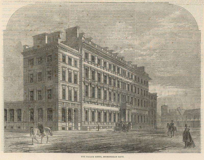 The Palace Hotel, Buckingham Gate af English School