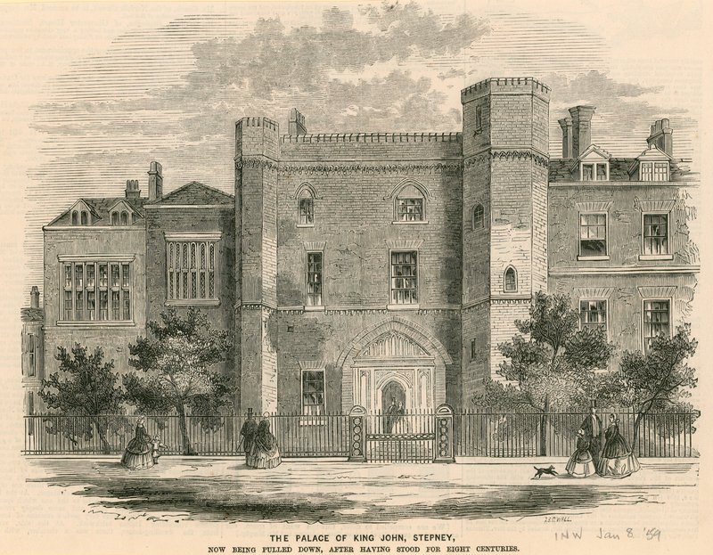 The Palace of King John, Stepney, London af English School