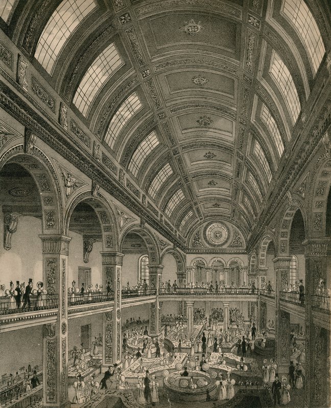 Pantheon Bazaar, Oxford Street, London af English School