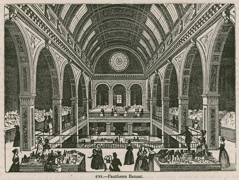 Pantheon Bazaar, Oxford Street, London af English School