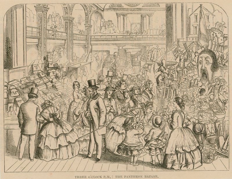 Pantheon Bazaar, Oxford Street, London af English School