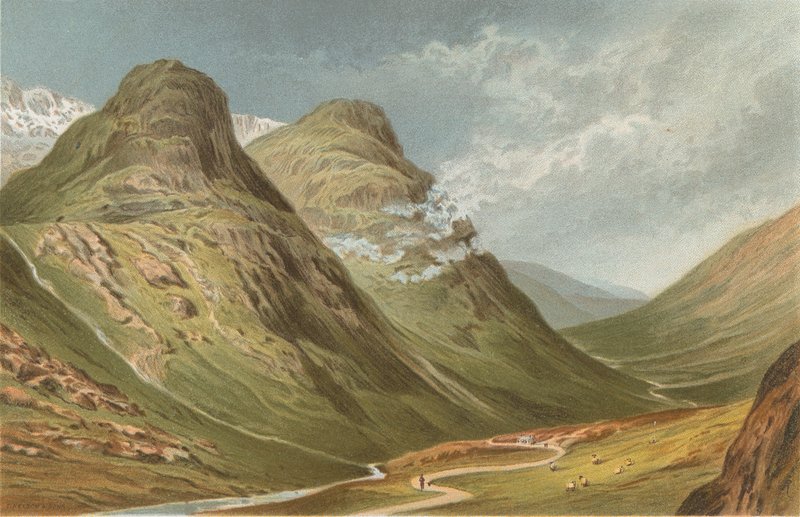 Passet af Glencoe af English School