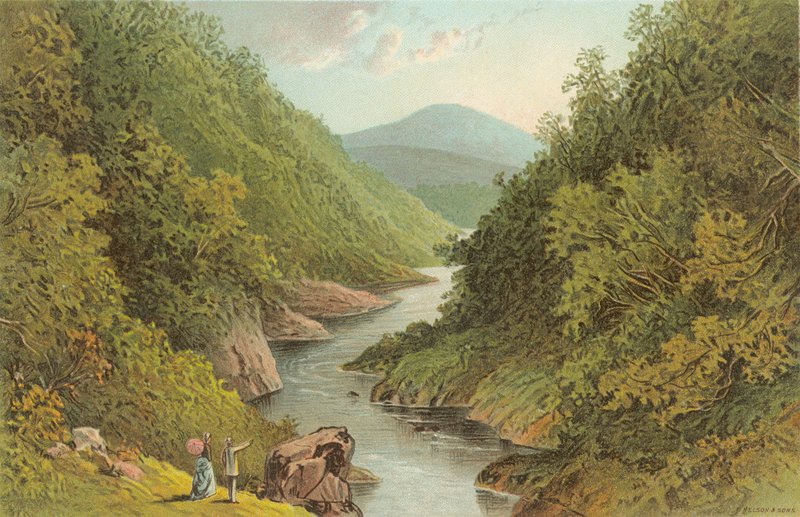 The Pass of Killiecrankie af English School
