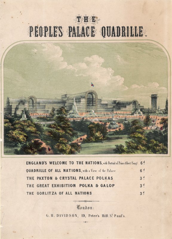 Folkets Palace Quadrille af English School