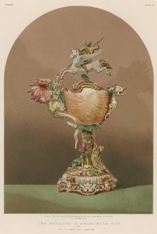 The Perseus and Andromeda Cup af Mr H Emanuel, London af English School
