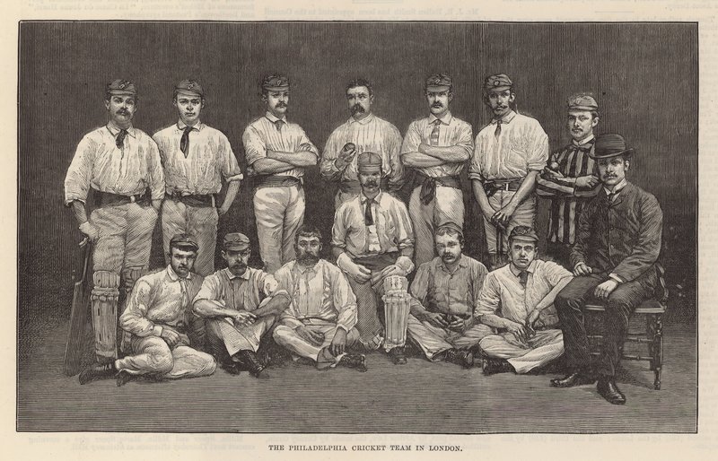 Philadelphia Cricket Team i London af English School