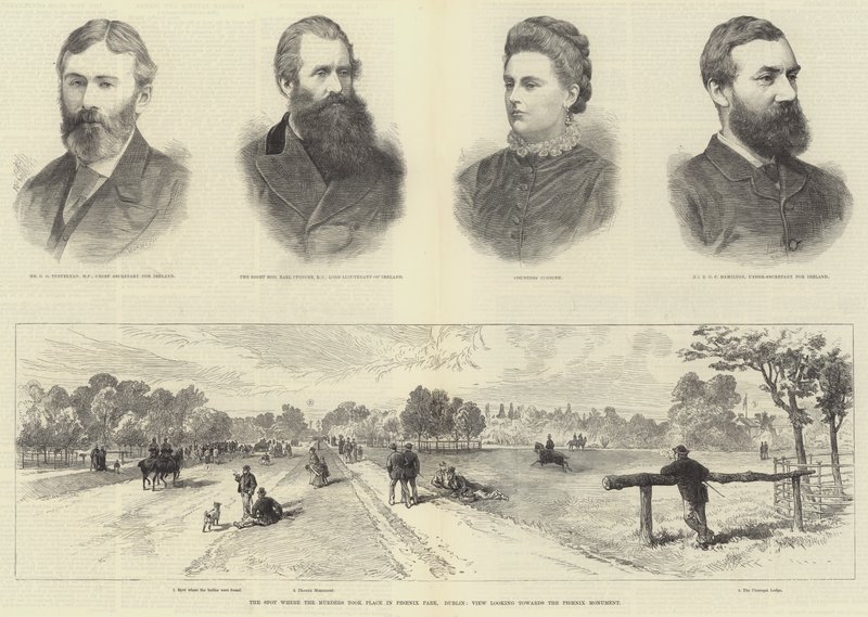 The Phoenix Park Murders (gravering) af English School