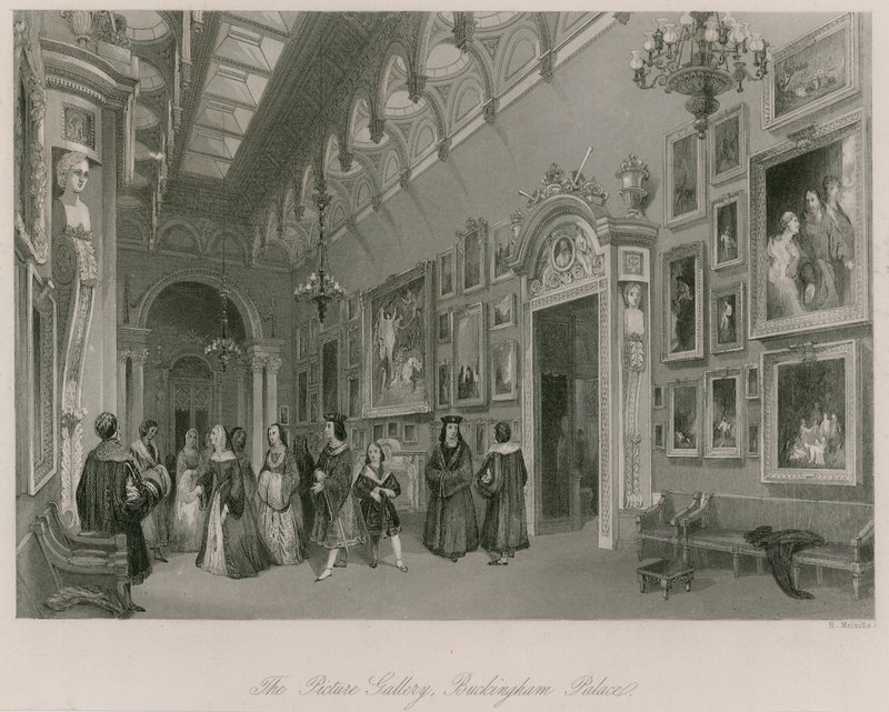 Billedgalleriet, Buckingham Palace af English School