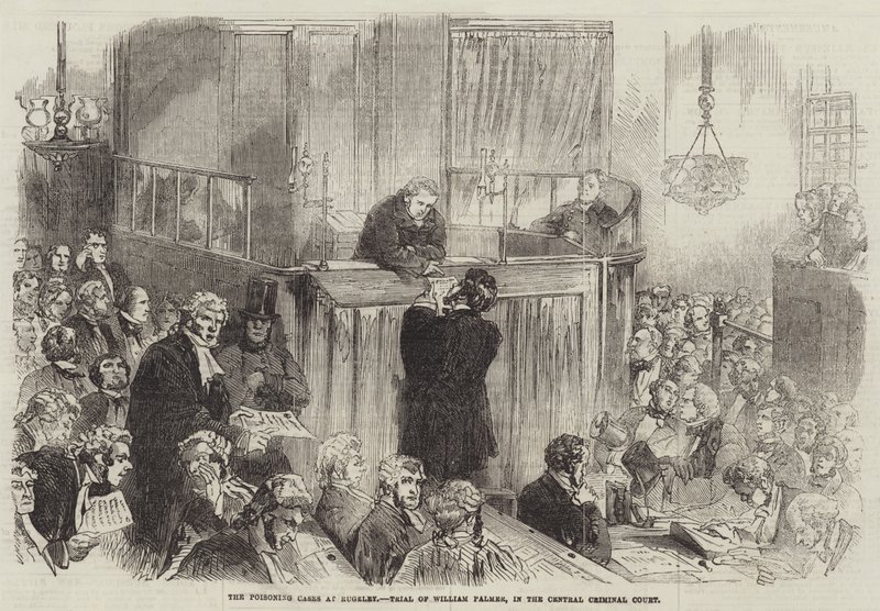 The Poisoning Cases at Rugeley, Trial of William Palmer, in the Central Criminal Courtdani af English School