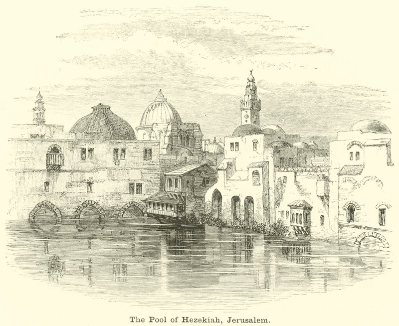 Ezekias-dammen, Jerusalem af English School