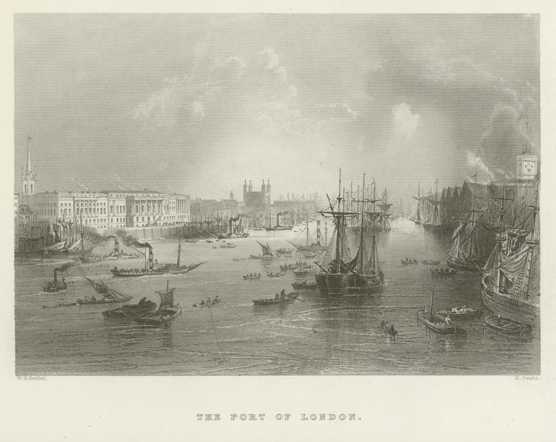 Londons havn af English School