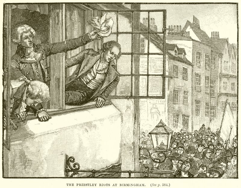 Priestley-optøjerne i Birmingham af English School