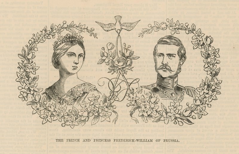 Prinsen og Prinsesse Frederik Vilhelm af Preussen af English School