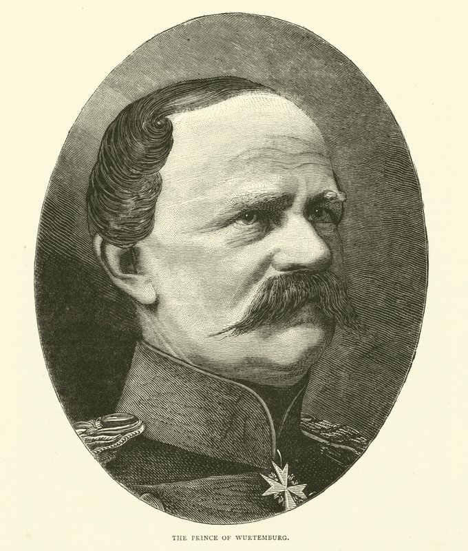 Prinsen af Würtemburg, september 1870 af English School
