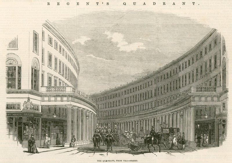 The Quadrant, Regent Street, London af English School