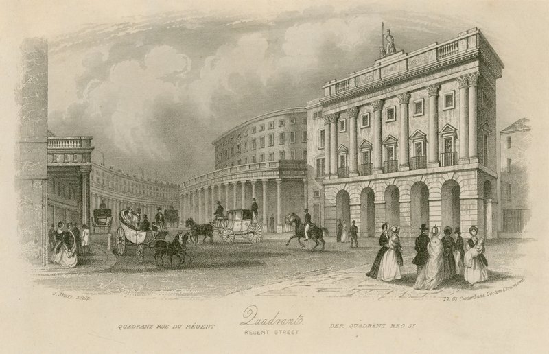 The Quadrant, Regent Street, London af English School