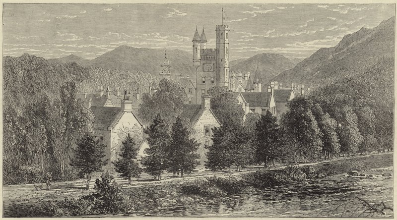 Dronningen på Balmoral af English School