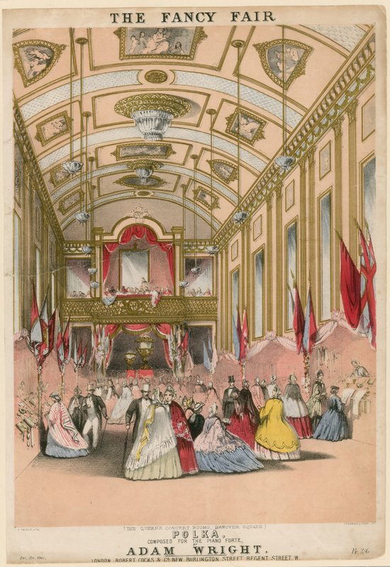 Queens Concert Rooms, Hanover Square af English School