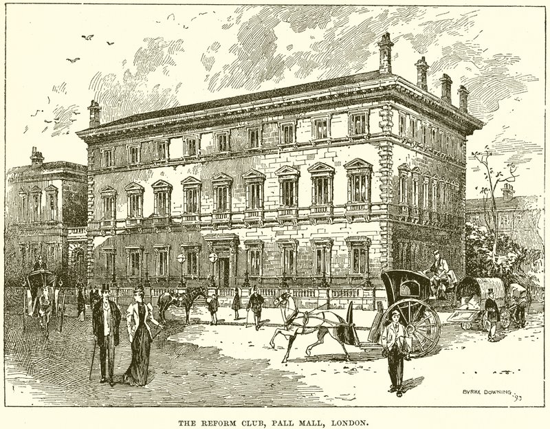 The Reform Club, Pall Mall, London af English School