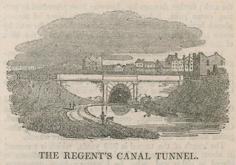Regents Canal Tunnel, Islington, London af English School