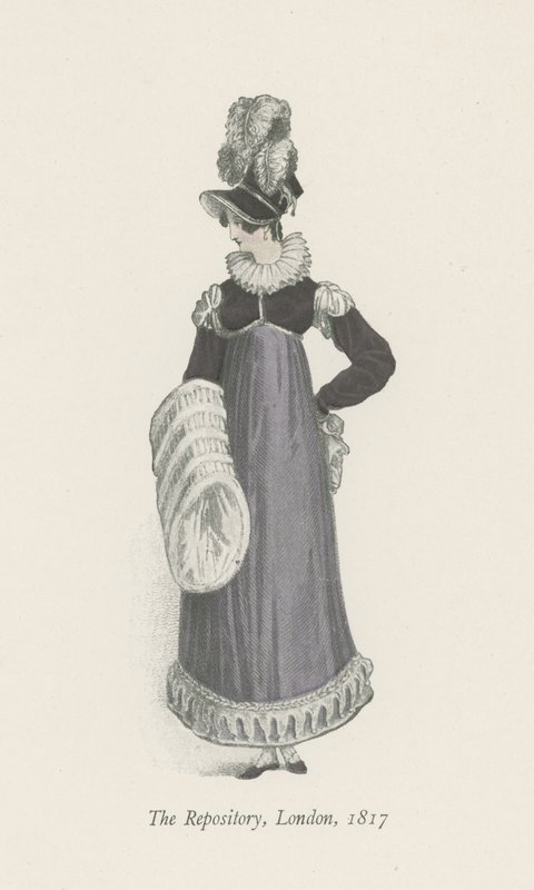 The Repository, London, 1817 af English School