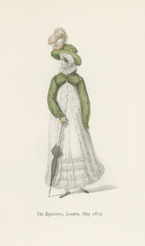 The Repository, London, maj 1819 af English School