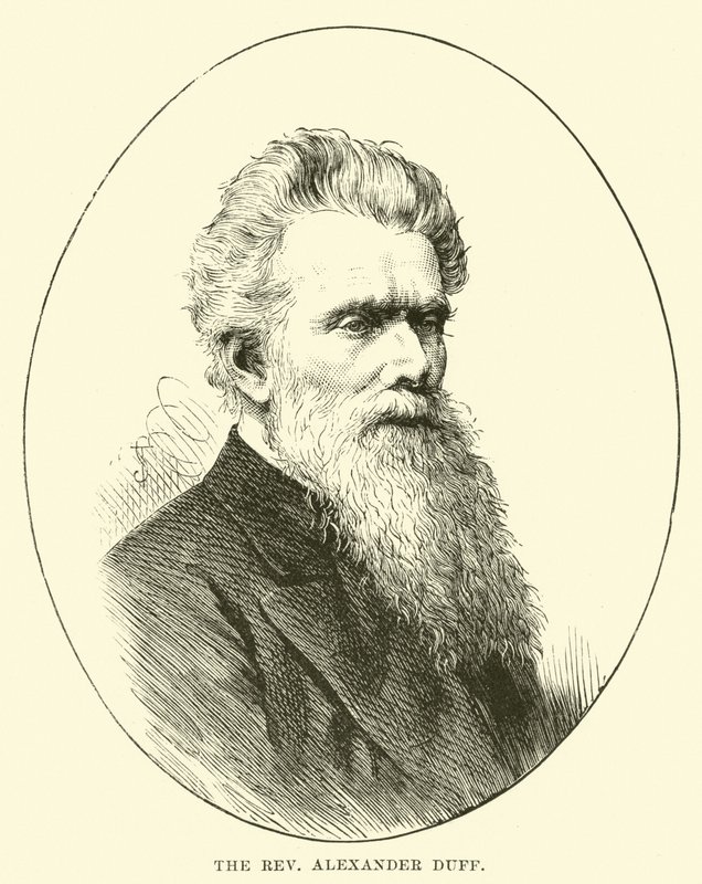 Pastor Alexander Duff af English School