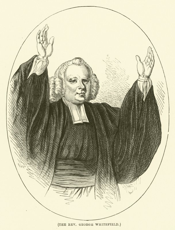 Pastor George Whitefield (kobberstik) af English School