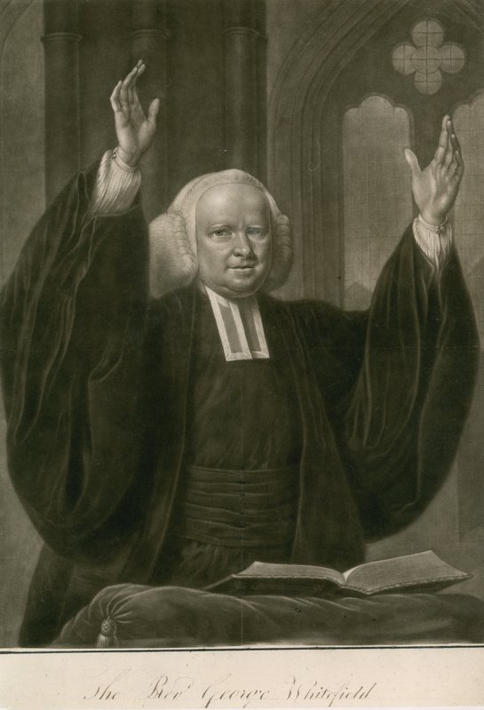 Pastor George Whitefield, MA, en af grundlæggerne af metodismen af English School