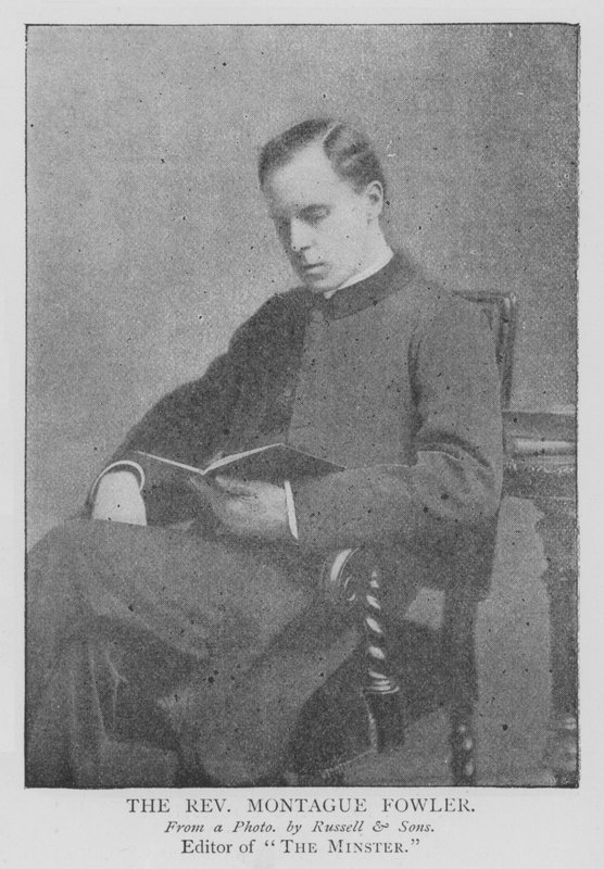 Pastor Montague Fowler (gravering) af English School