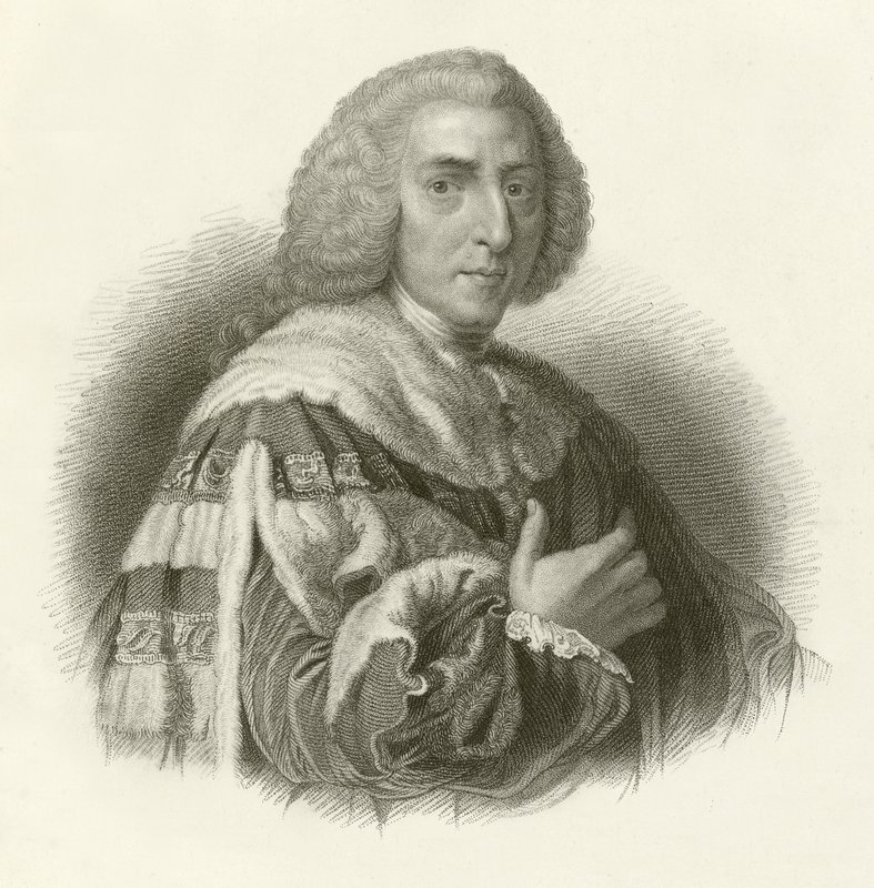 The Right Hon William Pitt, Earl of Chatham af English School