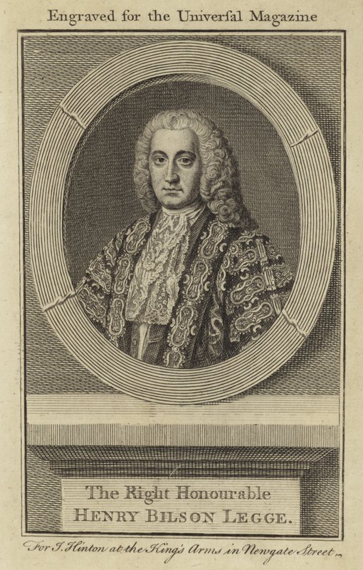 Den ærede Henry Bilson Legge af English School