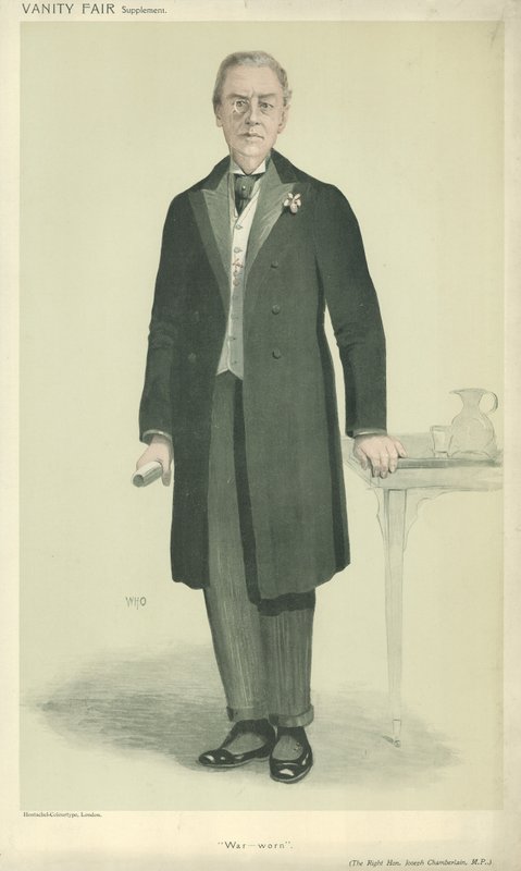 Den ærede Joseph Chamberlain af English School
