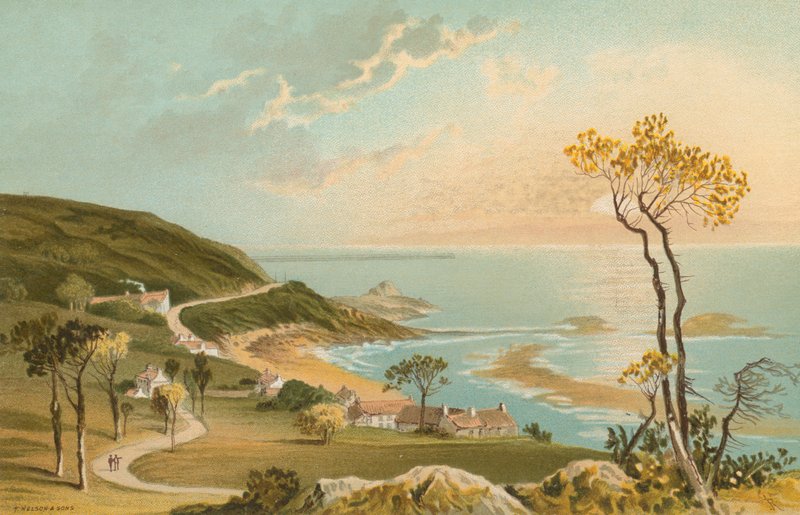 Vejen fra Gorey til St. Catherines--Jersey af English School