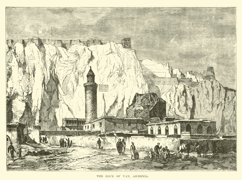 The Rock of Van, Armenia  af English School