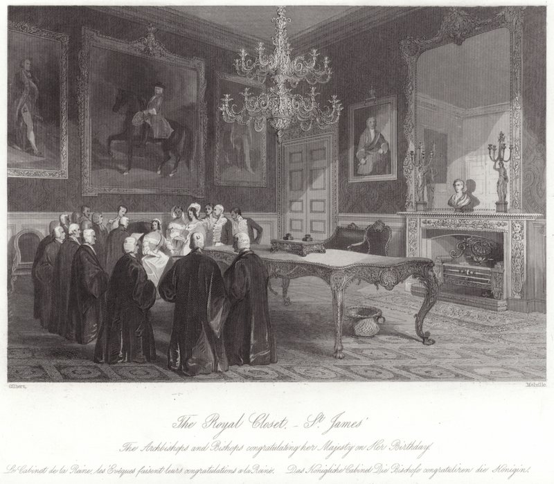 Det kongelige skab i St James Palace af English School